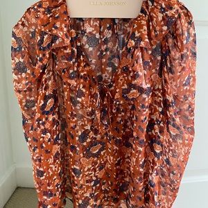 Ulla Johnson Astrid blouse Poppy